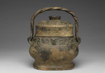 图片[4]-You wine vessel of Jing, mid-Western Zhou period, c. 10th-9th century BCE-China Archive